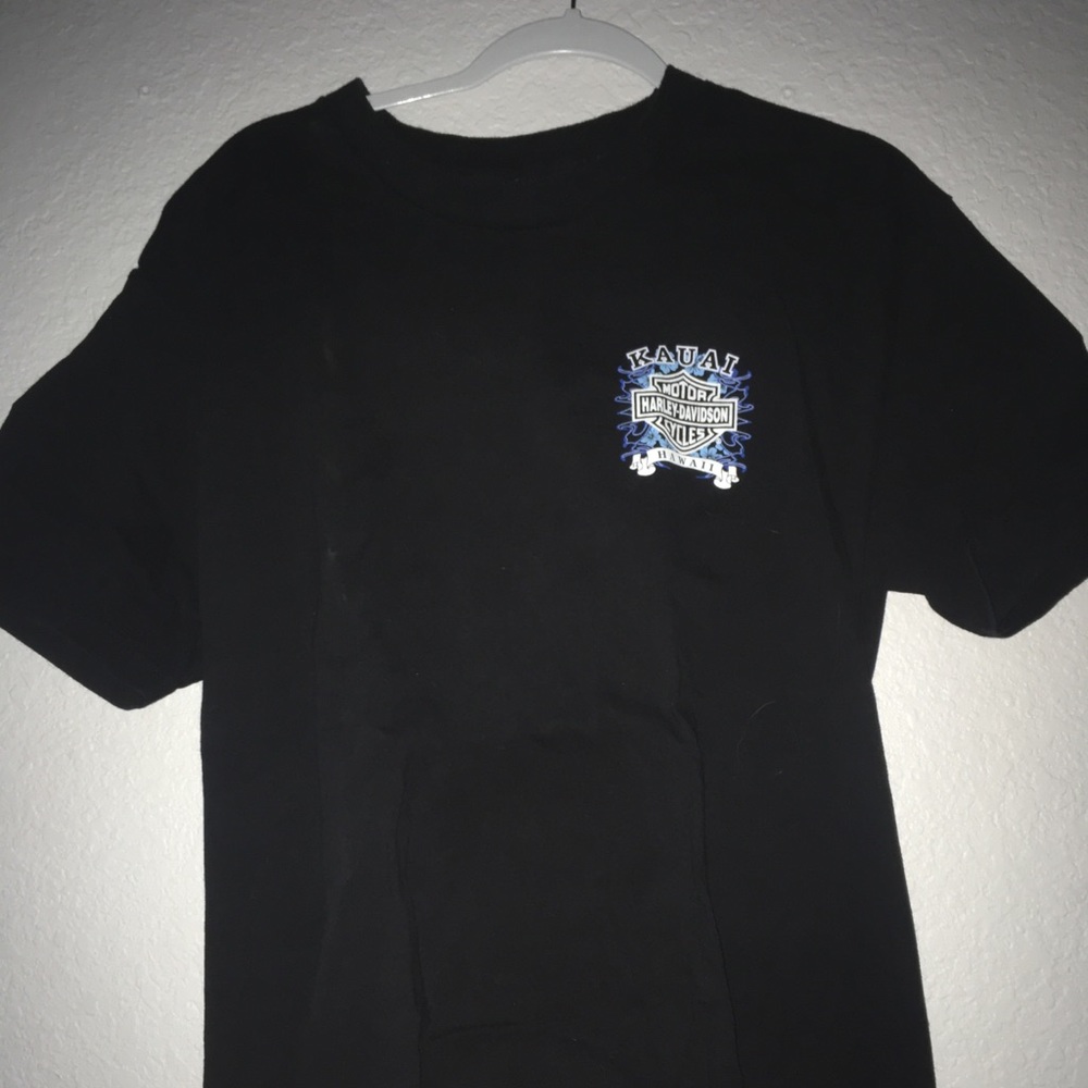 Black Harley Davidson Tee